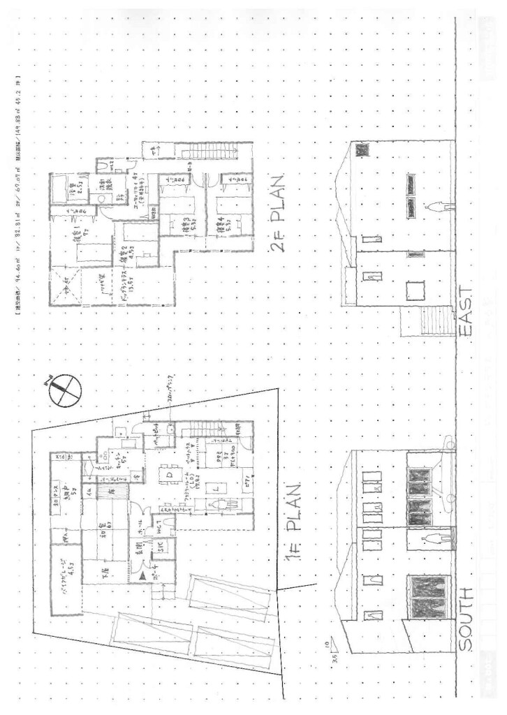 ウッドシングルの家Ⅵ＊図面＊NASH160